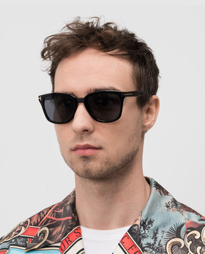 Tom Ford Black sunglasses with logo FT12135301D