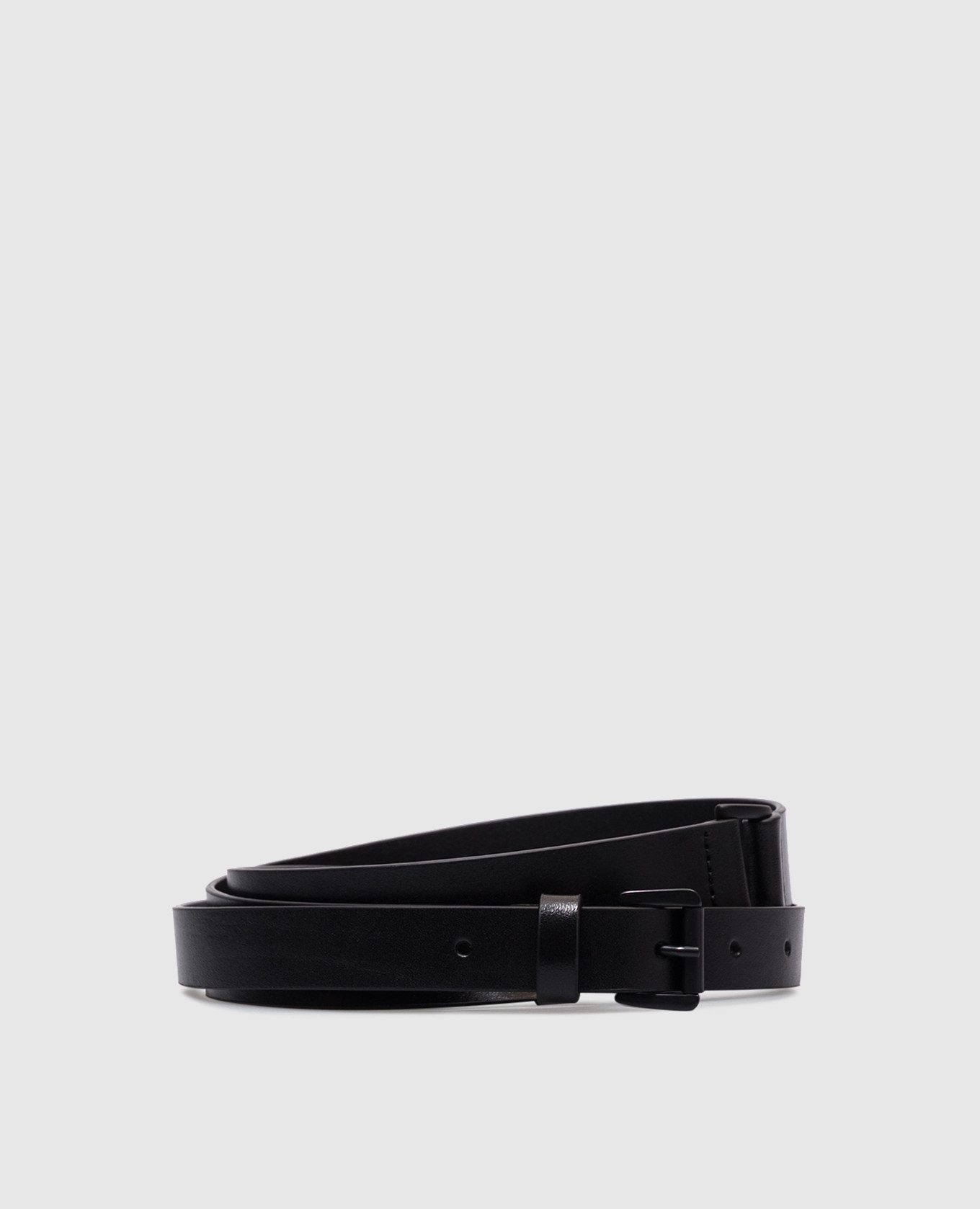 

Black Fina leather belt Ann Demeulemeester