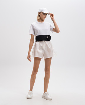 Prada White shorts with logo 22H840S2021WQ8