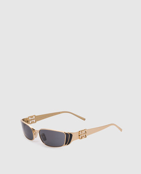 Givenchy Gold sunglasses with logo GV40099U