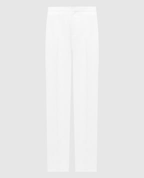 Lou Lou Studio PRIMO white pants with linen PRIMO