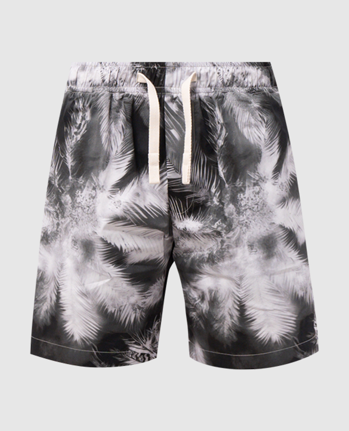 Gray printed shorts Palm Angels