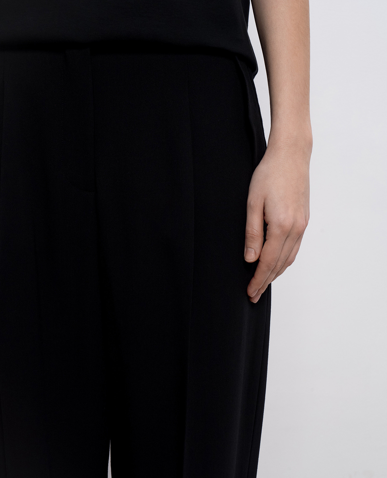 Alexis black wool pants JOSEPH 5