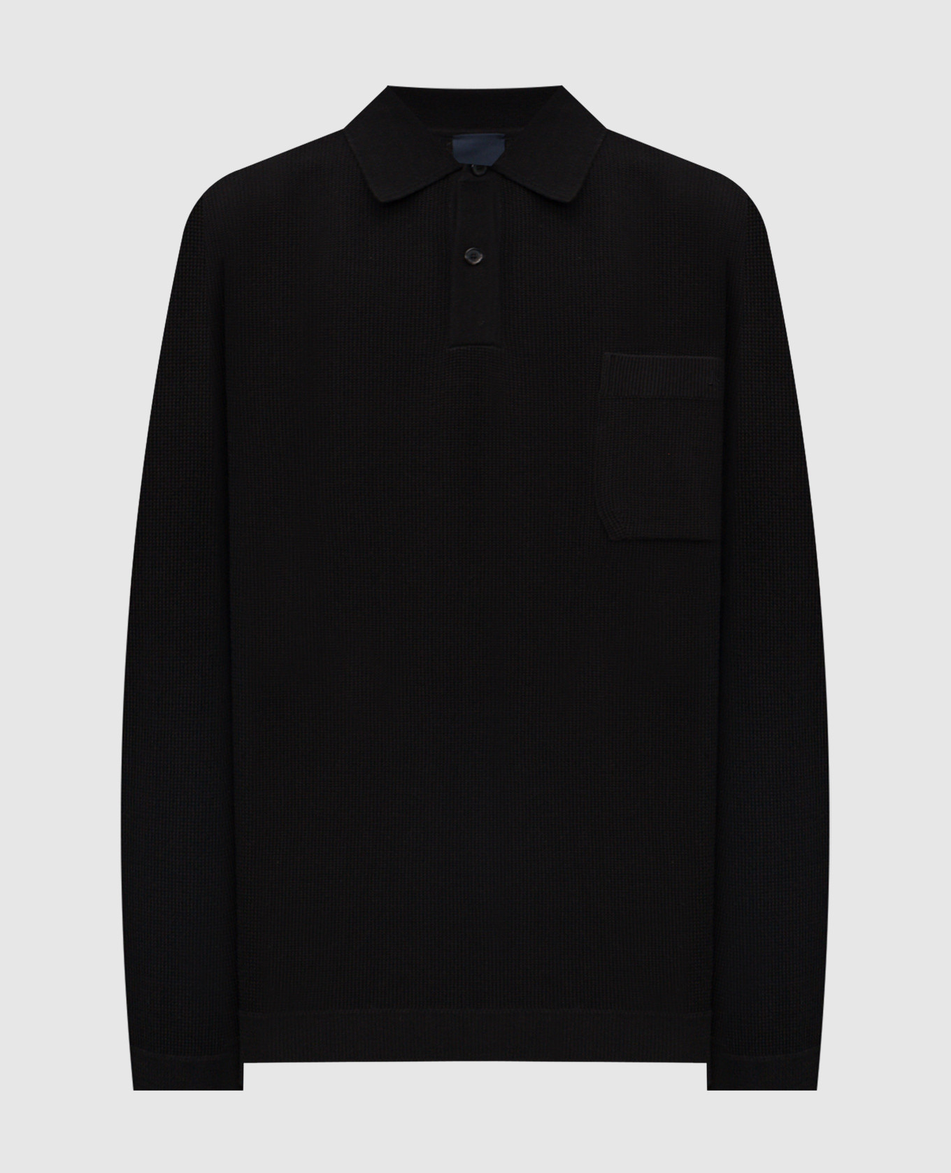 Black sweater with logo embroidery Juun.j