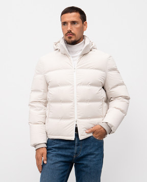 Brunello Cucinelli Beige down jacket MM4911836