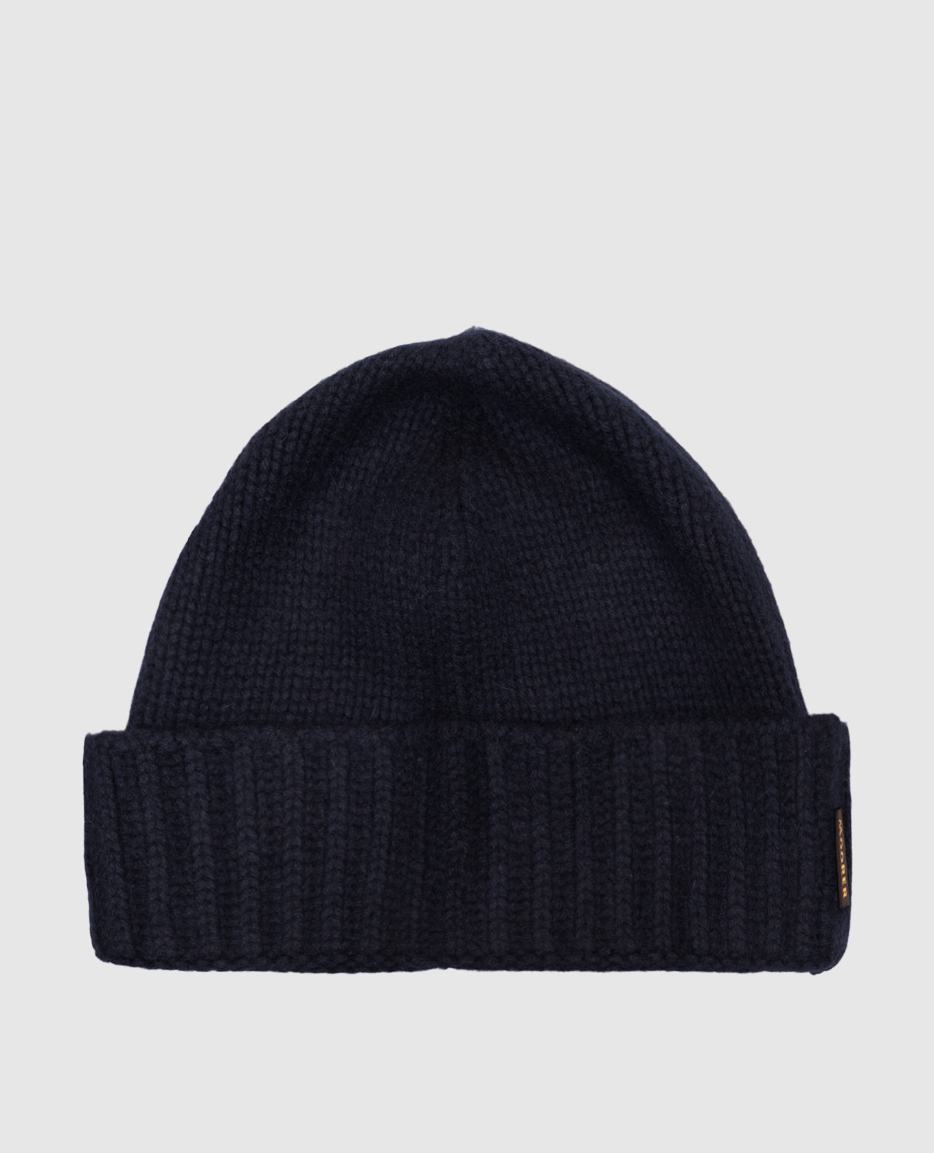 

Blue cashmere BERET hat MooRER