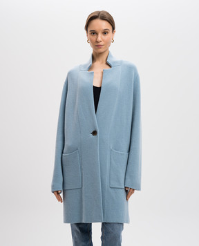LISA YANG Anni blue cashmere cardigan 2023057