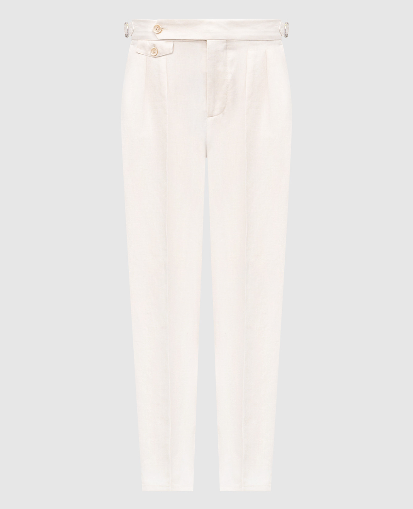 Beige linen pants Brunello Cucinelli