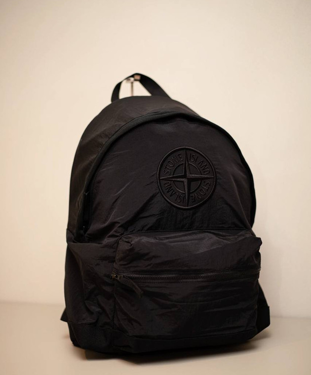 Stone island backpack black online