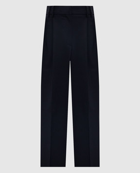 Brunello Cucinelli Black pants with wool MPW07P8308