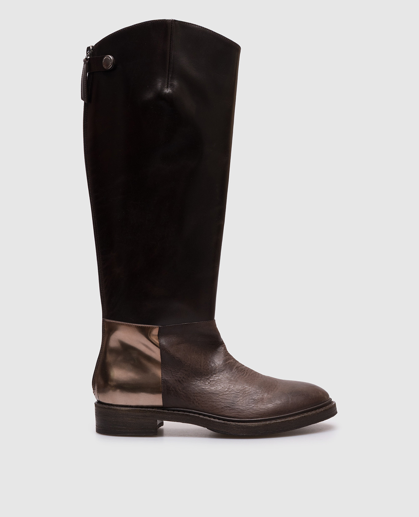

Brown leather boots Brunello Cucinelli