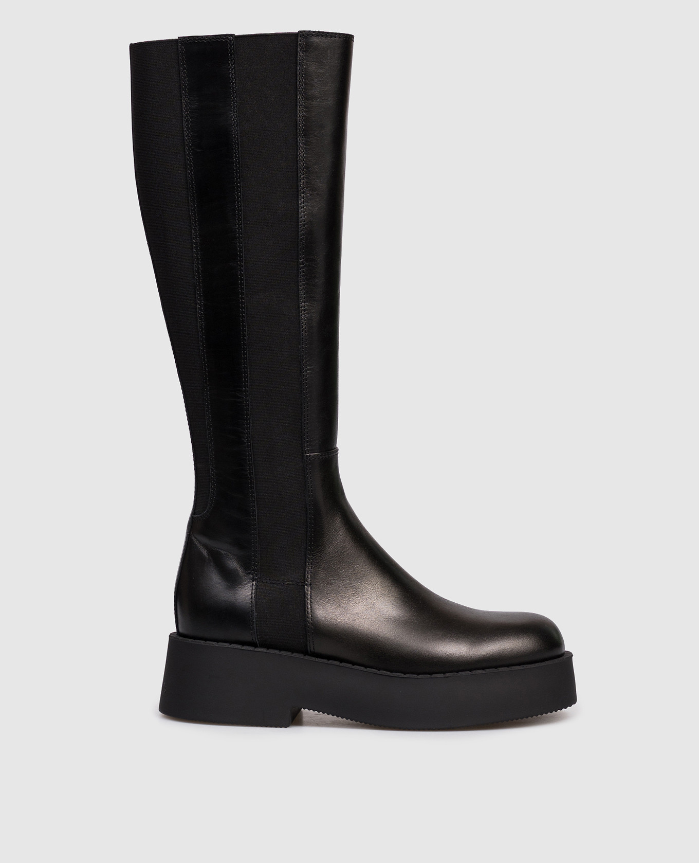 

Black leather boots Premiata