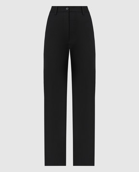 PROENZA SCHOULER Black Otis pants with wool R2426003AY179