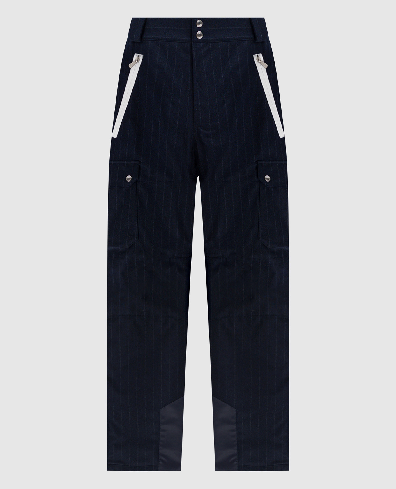 

Blue striped wool ski pants Brunello Cucinelli