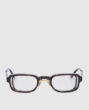 Kuboraum Brown frame for glasses N12 with tortoiseshell effect KRON12TS000000OP