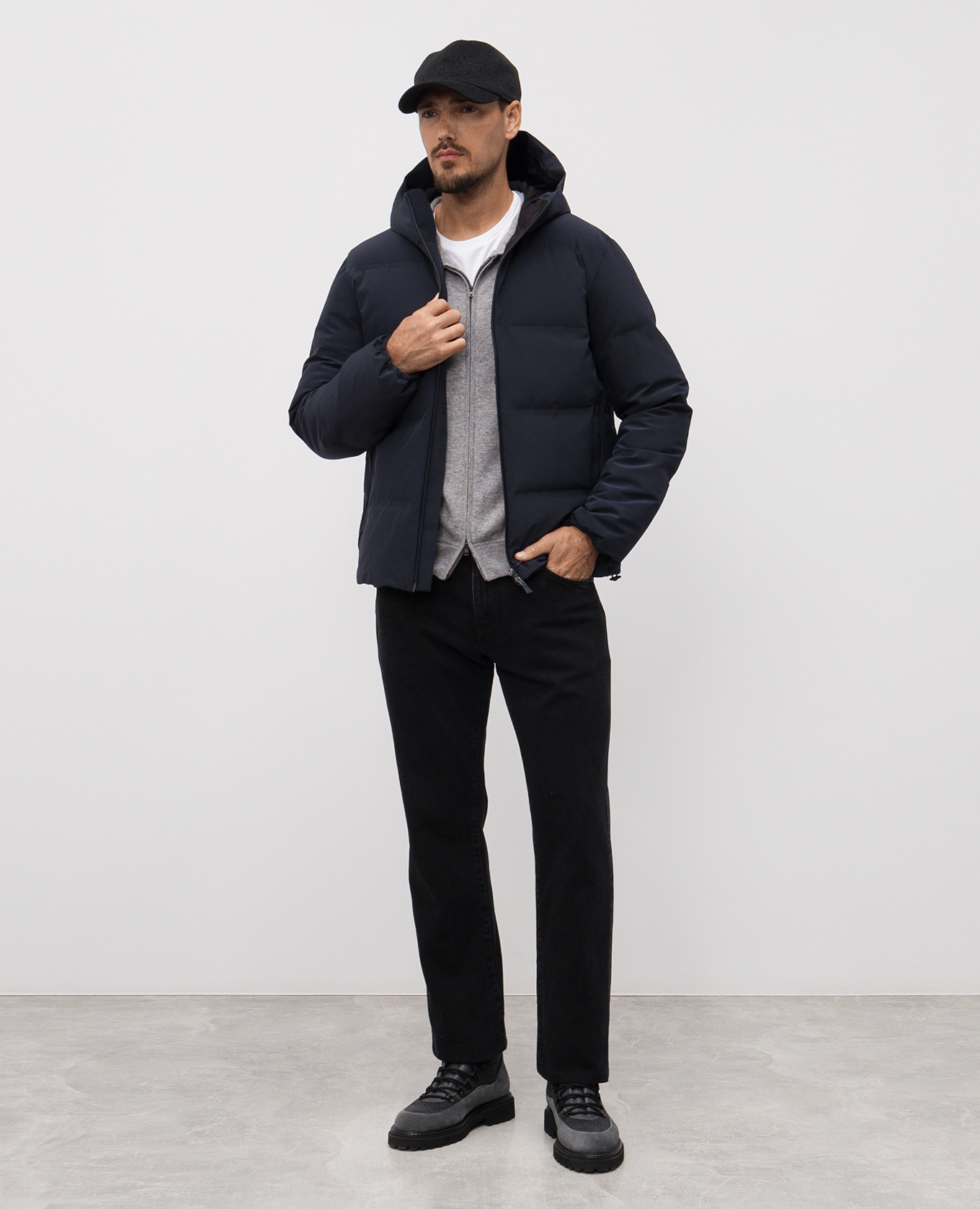 

White T-shirt with logo Herno