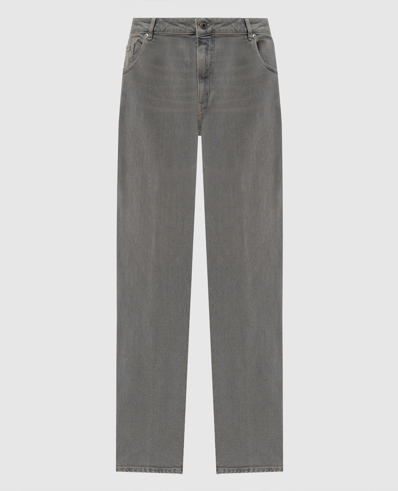 

Gray jeans with logo Peserico, Grey
