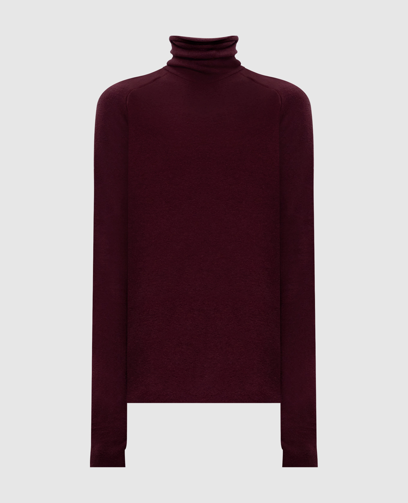 Burgundy cotton golf Masnada