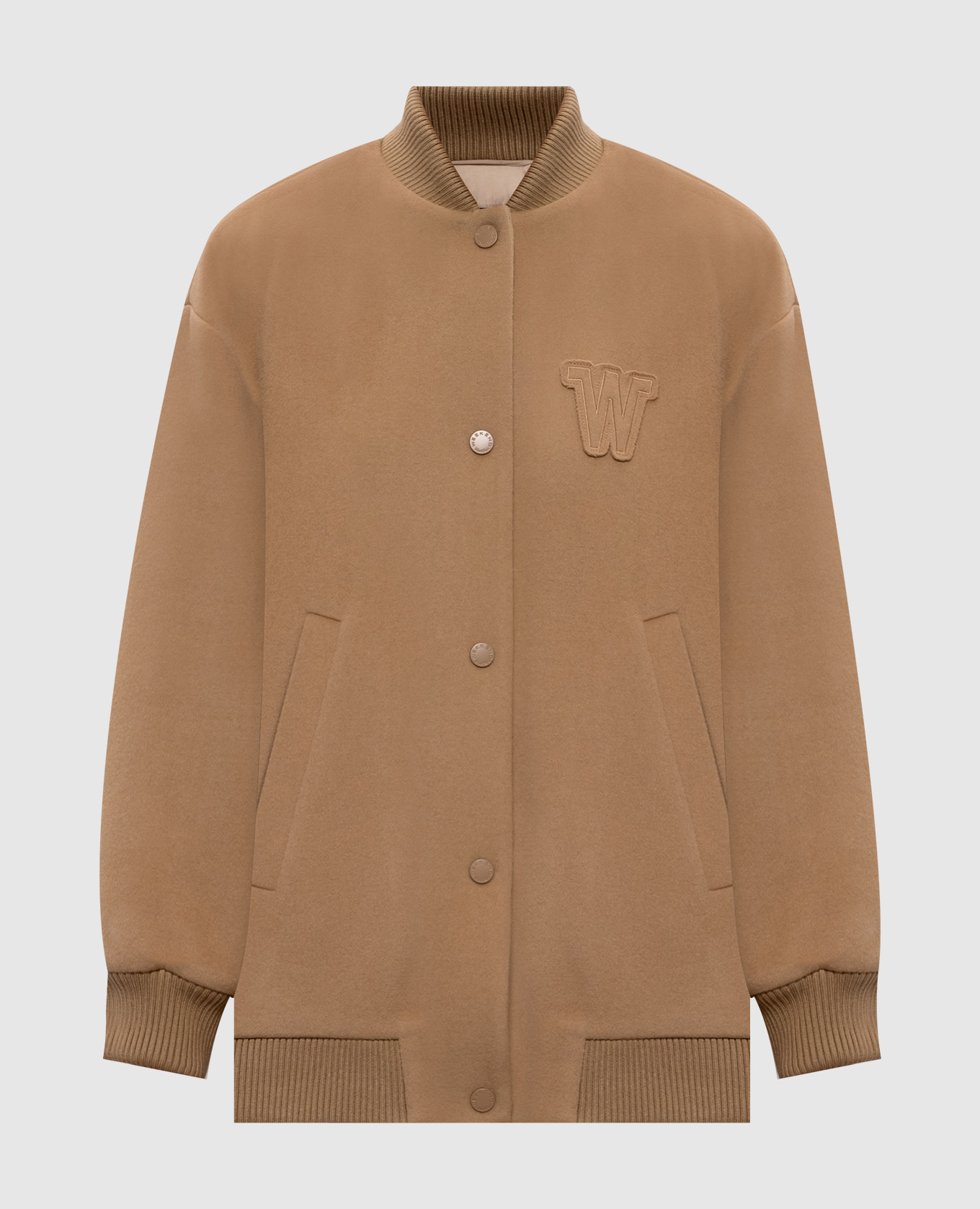 

ADORNI beige wool bomber jacket Max Mara Weekend