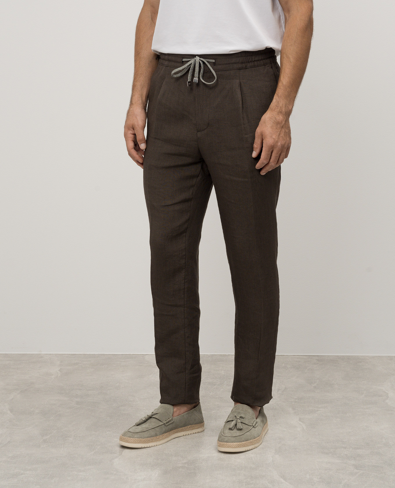 

Brown linen pants Cashmere&Whiskey