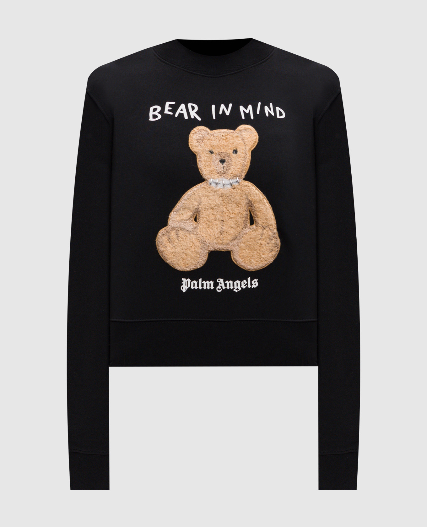 

Bear in Mind black sweatshirt Palm Angels