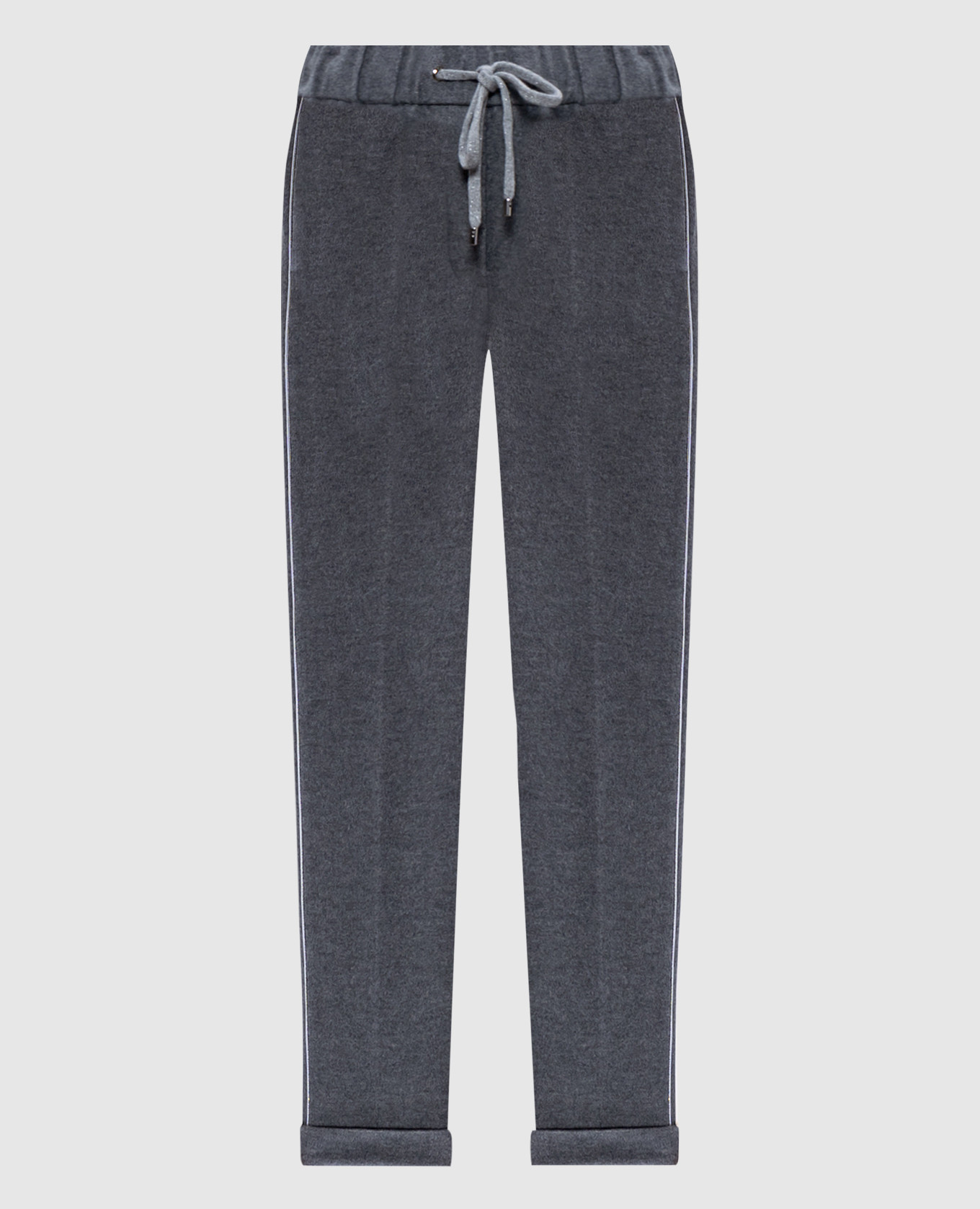 

Gray pants with monil chain Peserico, Grey