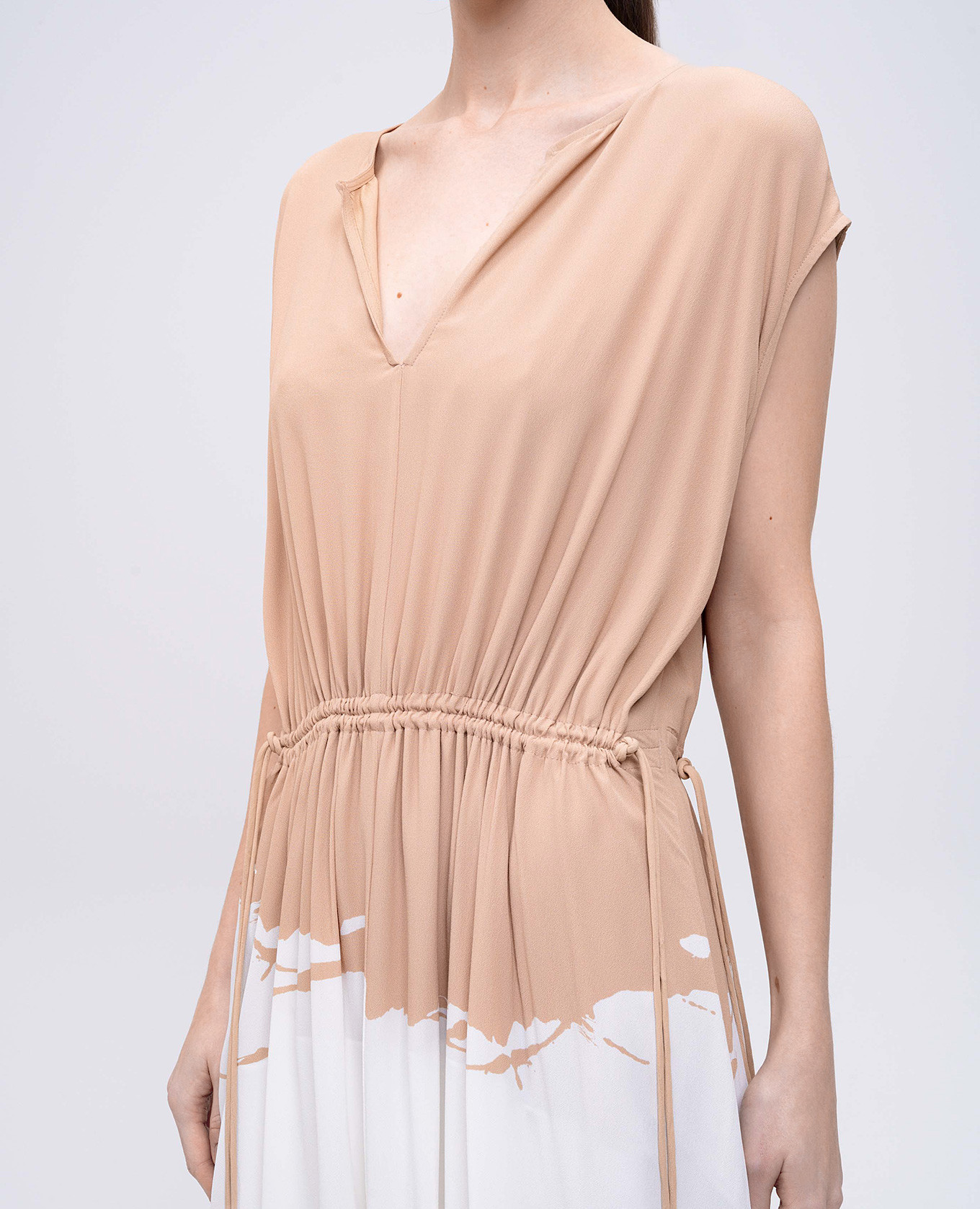 Beige Ezra midi dress PROENZA SCHOULER 5