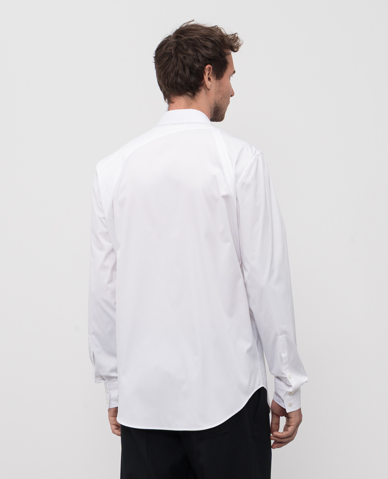 

White shirt with a strap Alexander McQueen