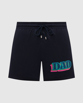 Vilebrequin Blue printed swim shorts MSOCE851