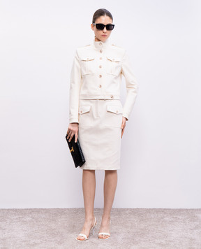 Tom Ford White pencil skirt GC5768FAX1402