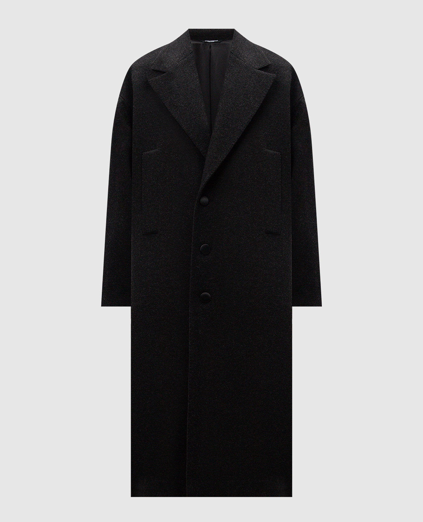 

Black coat made of wool Dolce&Gabbana