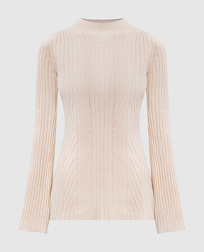Twinset Beige wool and cashmere jumper 252TP3571