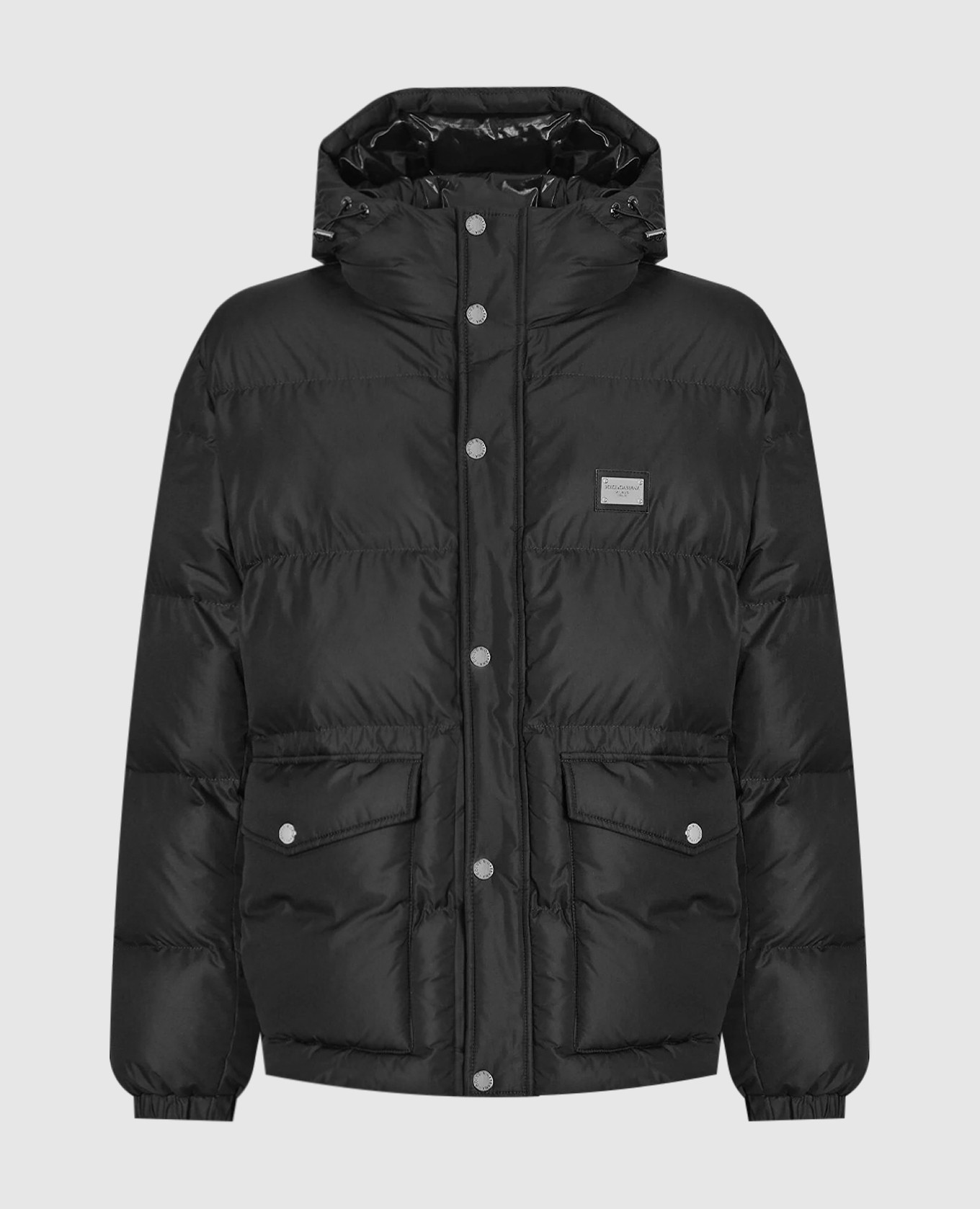 Black jacket with logo Dolce&Gabbana