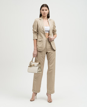 Deveaux Beige jacket F211201SM3