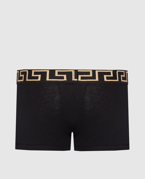 Versace Greca black boxer briefs set AU103261A10011
