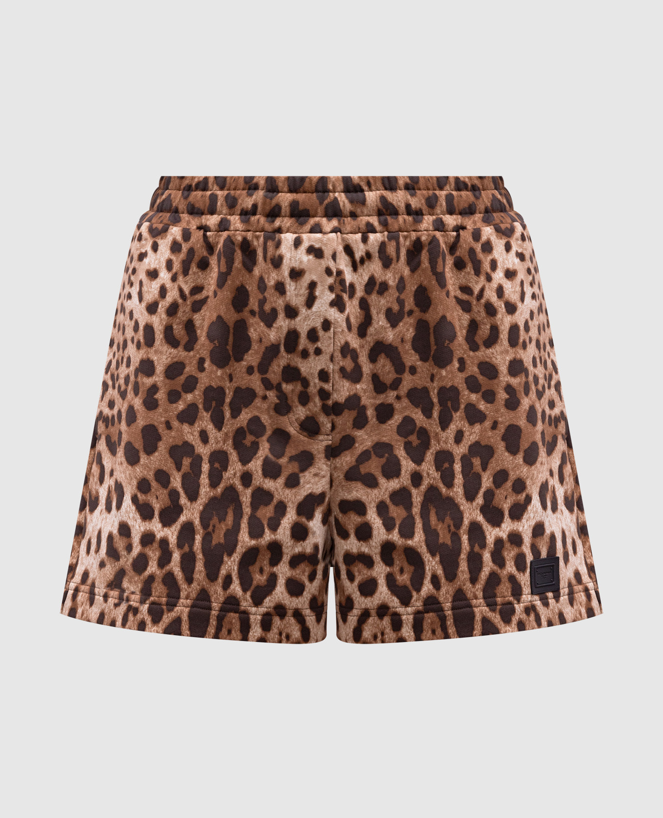 

Brown animal print shorts Dolce&Gabbana