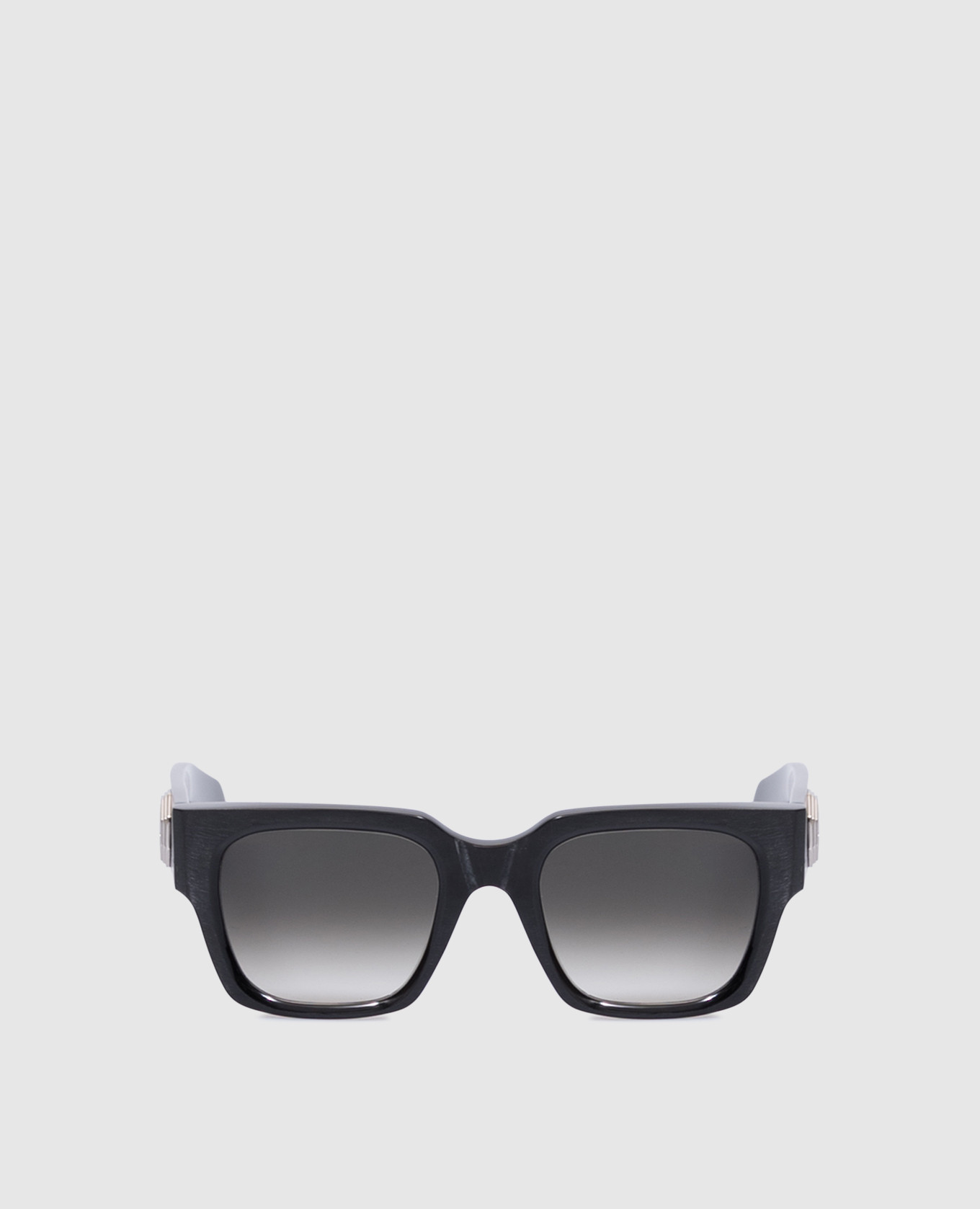 

Black sunglasses with palladium-plated emblem Stefano Ricci
