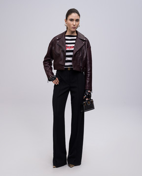 Balmain Striped merino wool jumper EF0KJ030KI43