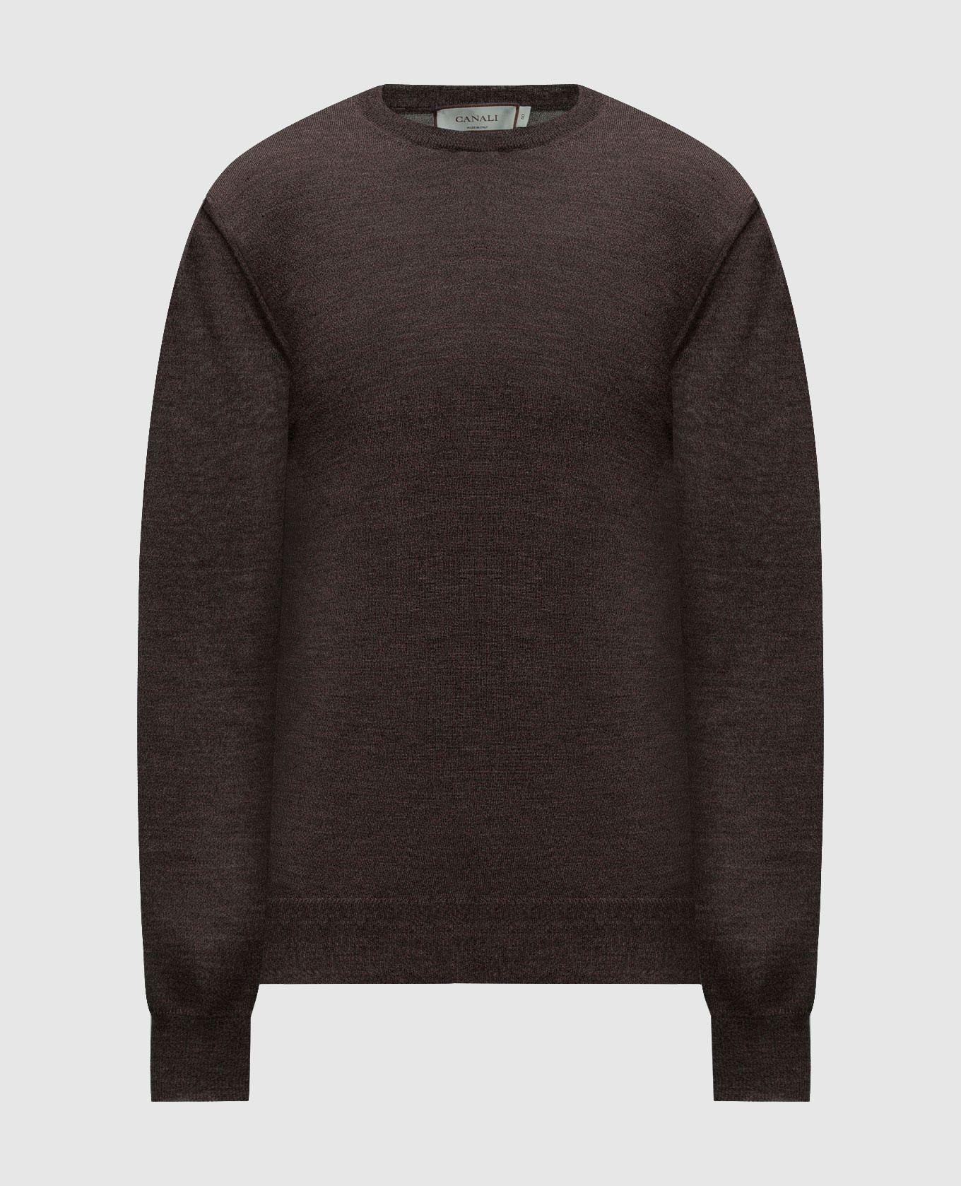 

Brown woolen jumper Canali