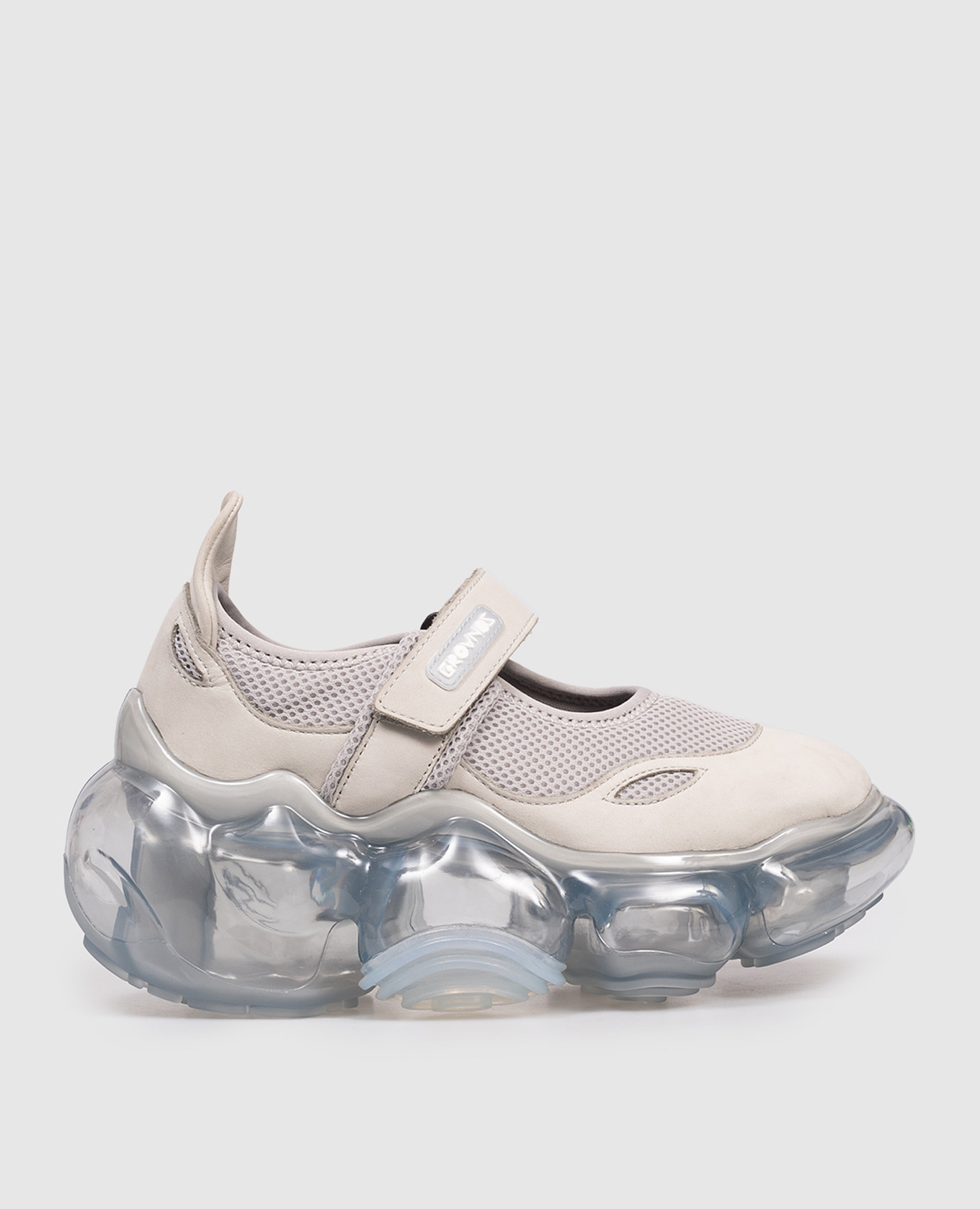 Grey Moopie Mary Jane Pumps Grounds