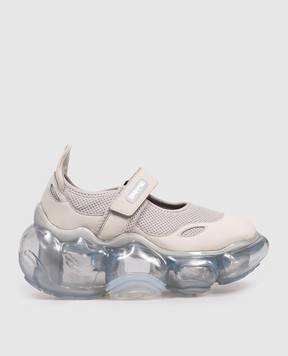 Grounds Grey Moopie Mary Jane Pumps MOOPIEMARYJANE