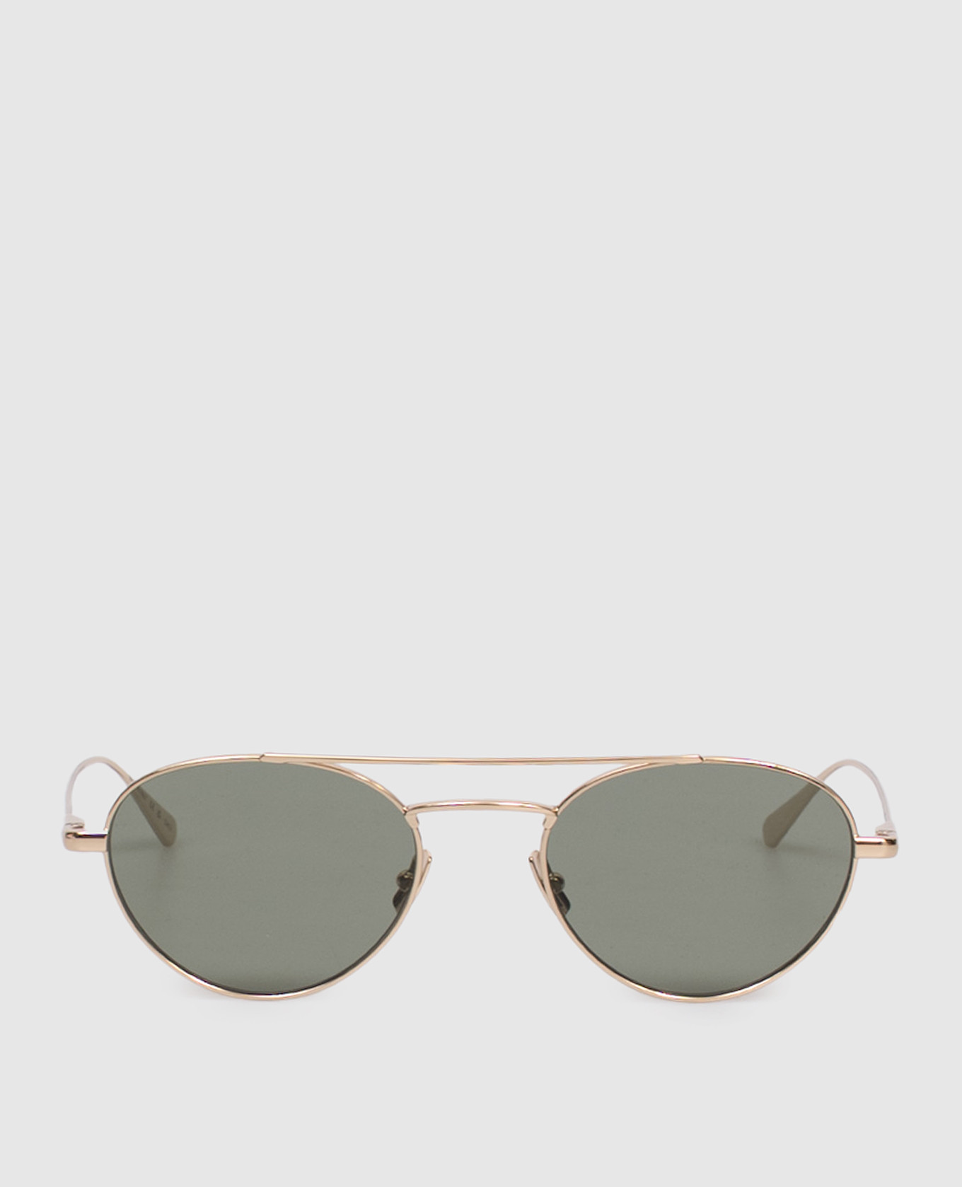 

Gold sunglasses 97 Saint Laurent, Golden