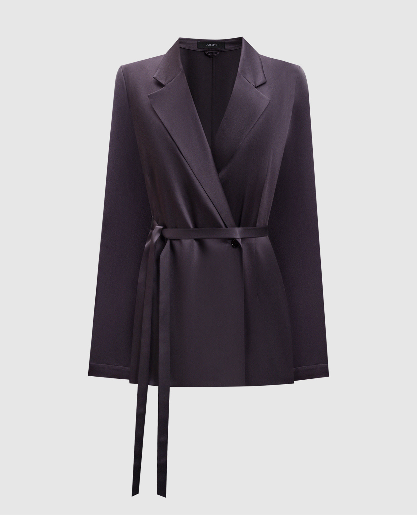 

Joubert purple double-breasted silk jacket JOSEPH, Violet