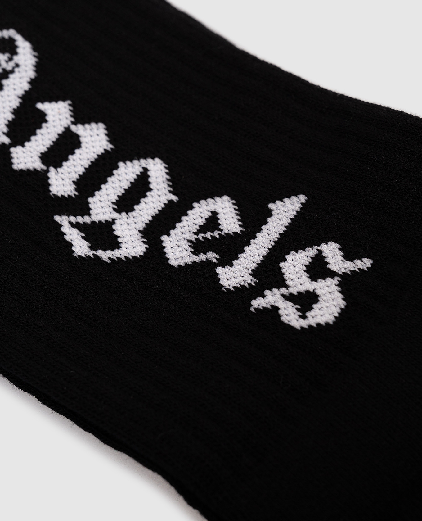 

Black socks with logo Palm Angels