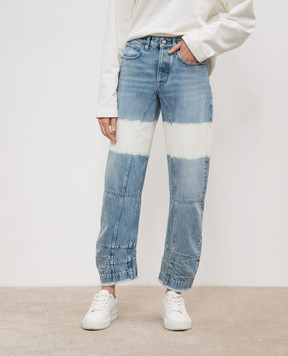 Jil Sander Blue jeans with bleach effect J02KA0230J46463