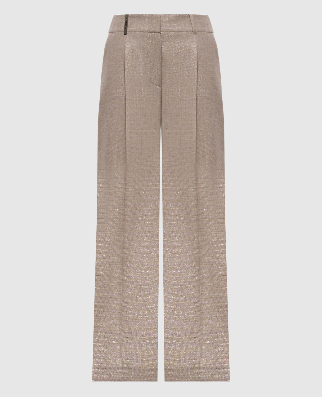 

Beige wool pants Peserico