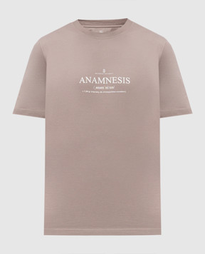 Brunello Cucinelli Black T-shirt with print M0B138495