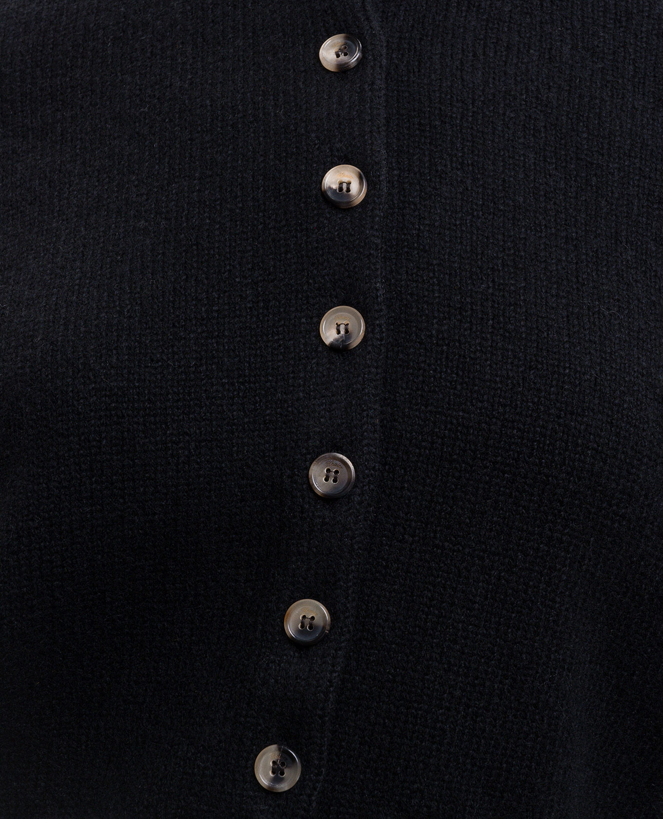 Everheart black cashmere cardigan Khaite 5