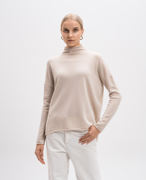Allude Beige cashmere jumper 24511118