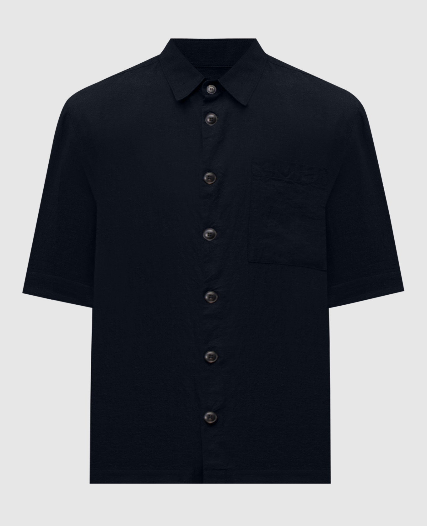 Blue shirt with linen Cashmere&Whiskey